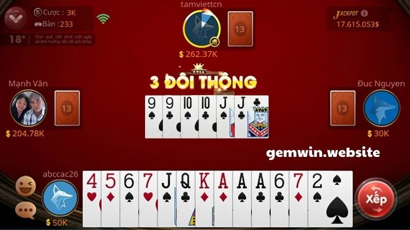 Tien len mien Nam quy dinh chat hang Lượt đi đầu tại GEMWIN luôn ngẫu nhiên