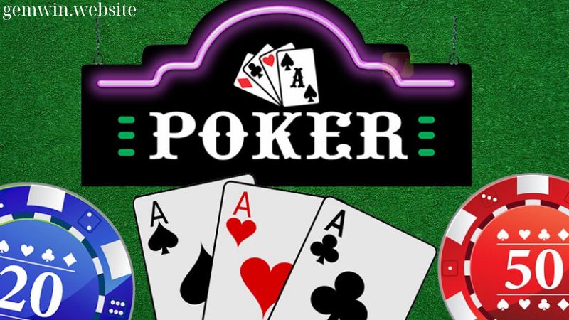 luat choi poker thuat ngu co ban Luật chơi Poker GEMWIN đơn giản không phải ai cũng biết
